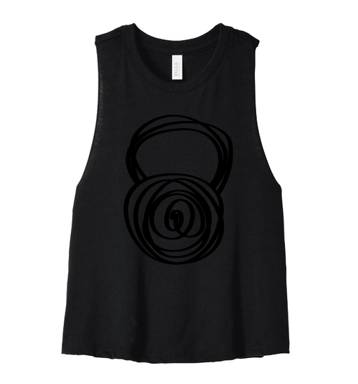 Kettlebell Women's Crop Muscle Tank