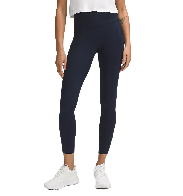Grey and white lululemon leggings hot sale